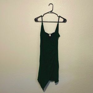 Medium green cocktail dress